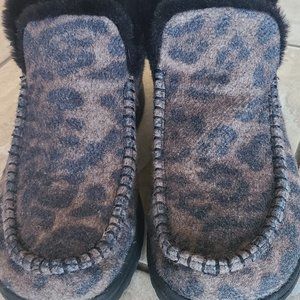 Hey Dude Women’s Boots Shoes Denny Leo Nut Animal Print Leopard Print US Size 7